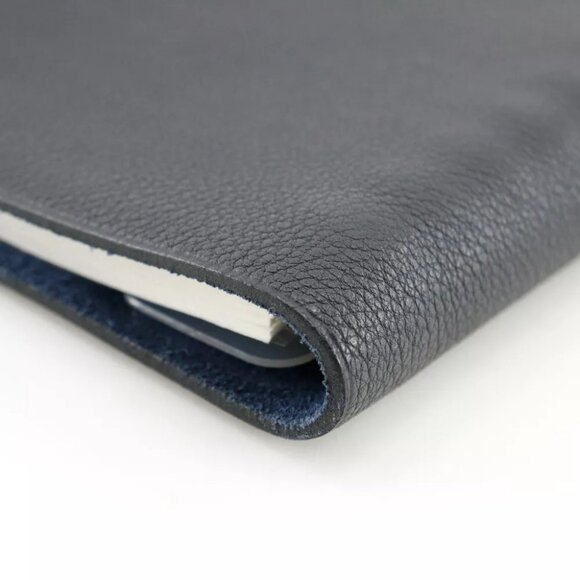 HERMES Yuris PM Notebook Notebook cover Note Navy blue Togo _ - Picture 8 of 13